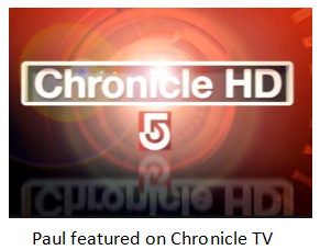 paul gustafson intervied on chronicle tv show
